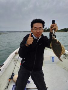 １０月１８日湾内でハゼ釣りしました